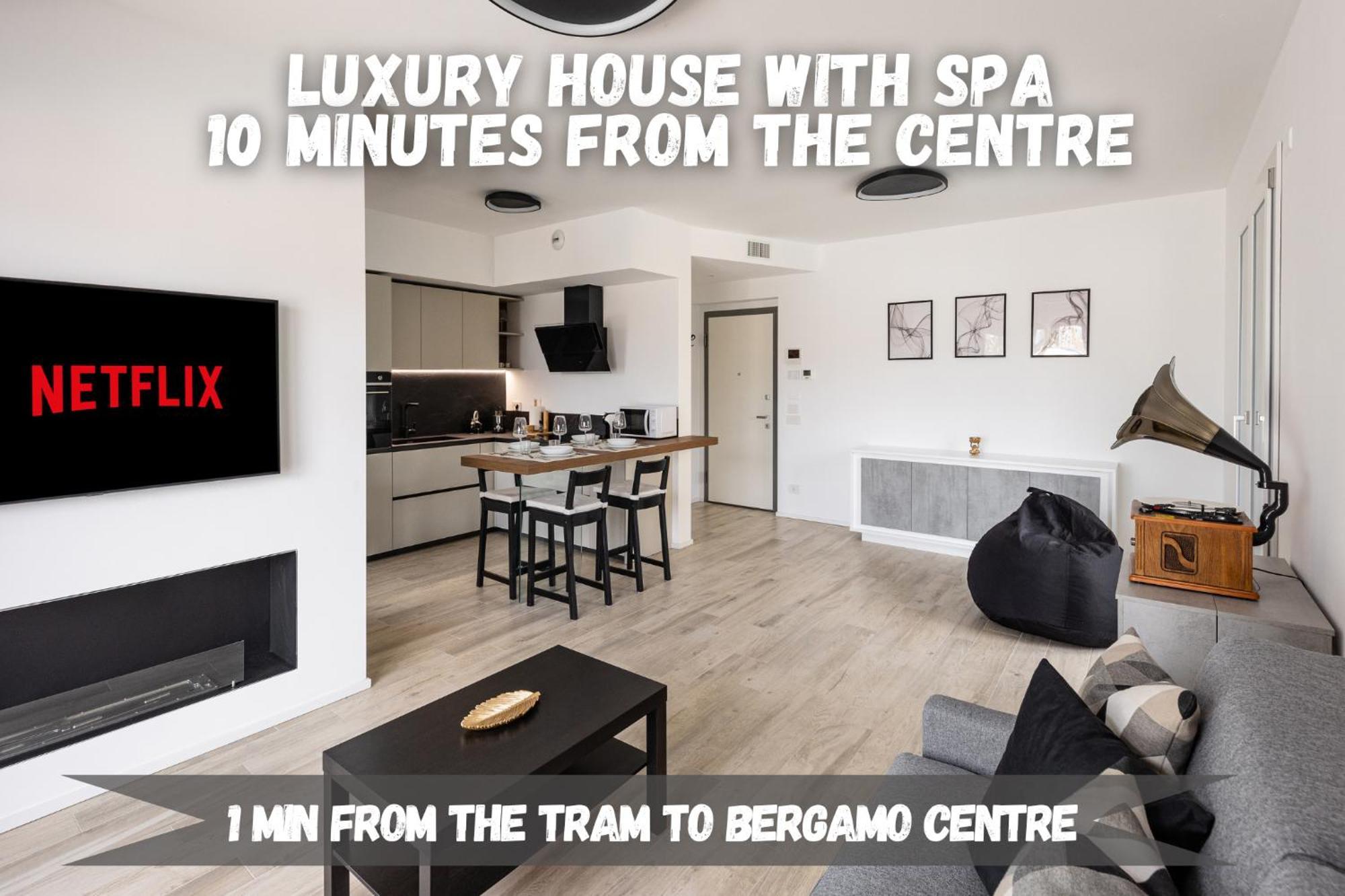 10' From The Venetian Walls, Luxury House With Spa Bergamo Exterior foto